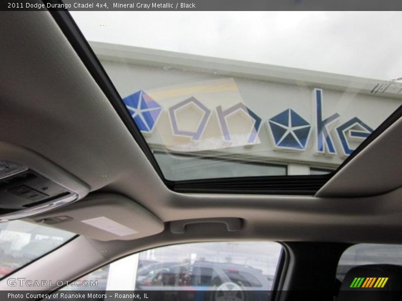 Mineral Gray Metallic / Black 2011 Dodge Durango Citadel 4x4