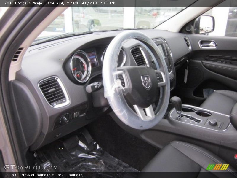 Mineral Gray Metallic / Black 2011 Dodge Durango Citadel 4x4