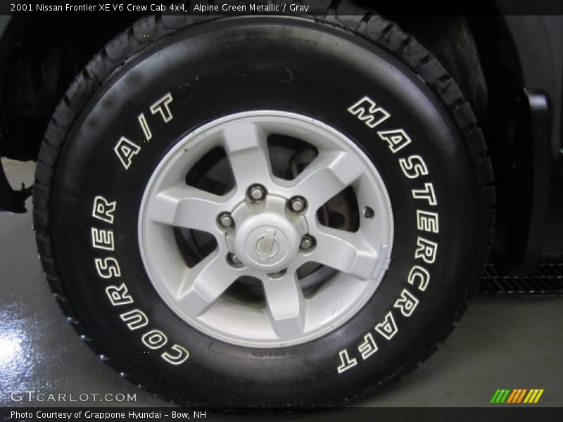  2001 Frontier XE V6 Crew Cab 4x4 Wheel
