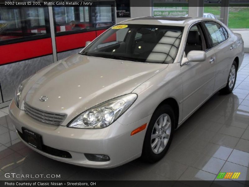 Mystic Gold Metallic / Ivory 2002 Lexus ES 300