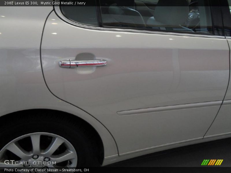 Mystic Gold Metallic / Ivory 2002 Lexus ES 300