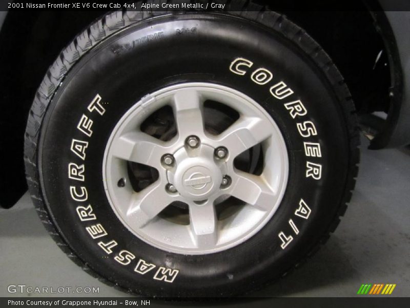  2001 Frontier XE V6 Crew Cab 4x4 Wheel