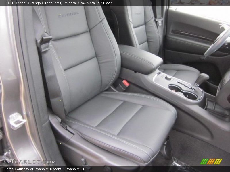 Mineral Gray Metallic / Black 2011 Dodge Durango Citadel 4x4