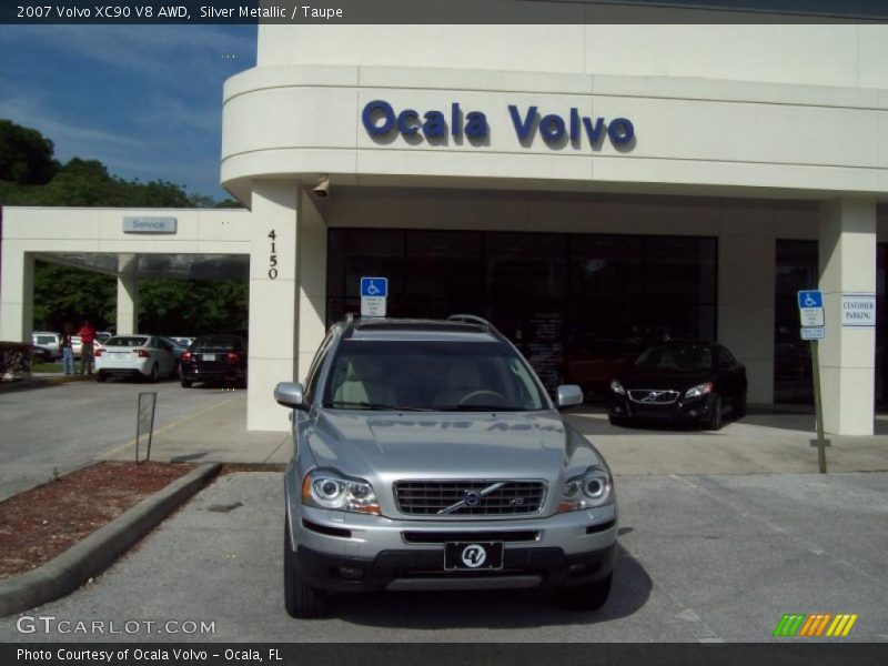 Silver Metallic / Taupe 2007 Volvo XC90 V8 AWD