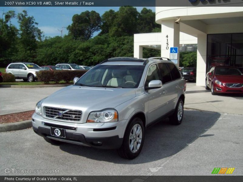 Silver Metallic / Taupe 2007 Volvo XC90 V8 AWD