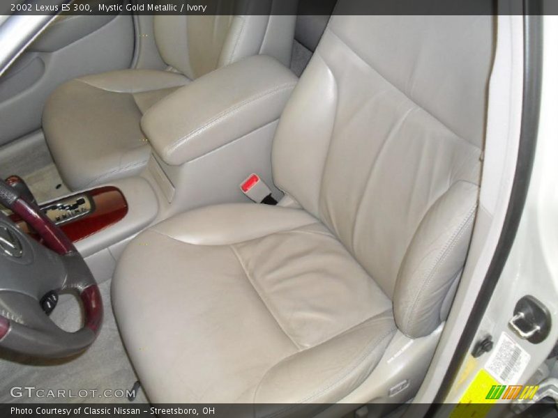 Mystic Gold Metallic / Ivory 2002 Lexus ES 300