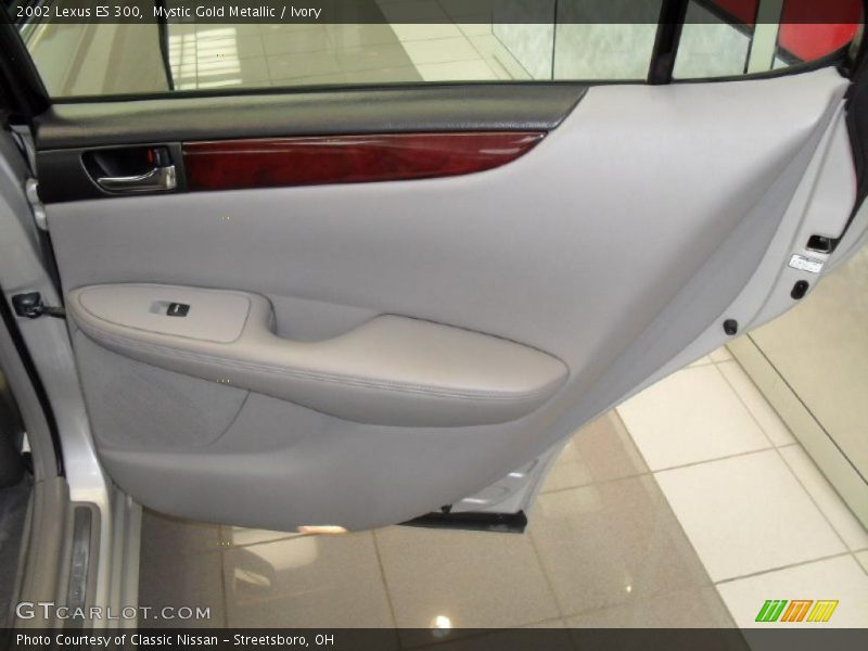 Mystic Gold Metallic / Ivory 2002 Lexus ES 300