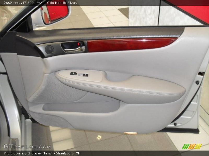 Mystic Gold Metallic / Ivory 2002 Lexus ES 300