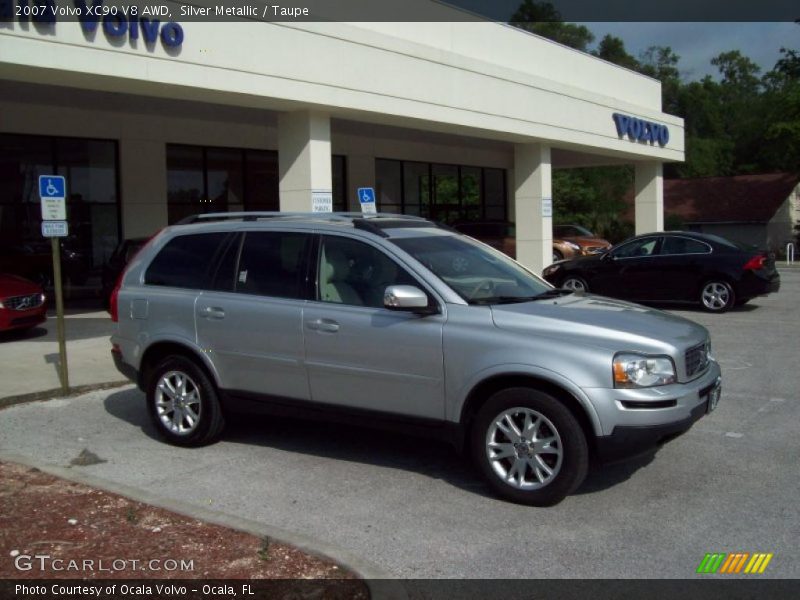 Silver Metallic / Taupe 2007 Volvo XC90 V8 AWD