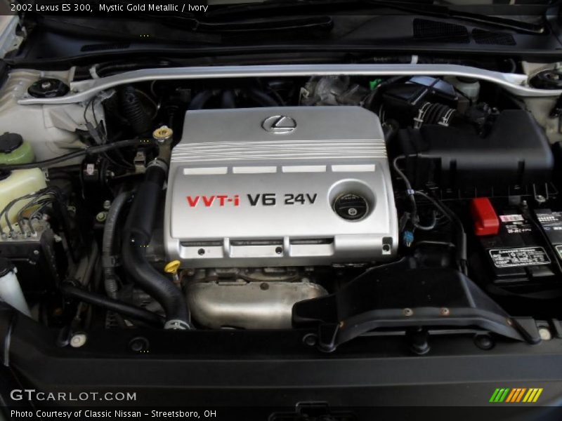 Mystic Gold Metallic / Ivory 2002 Lexus ES 300