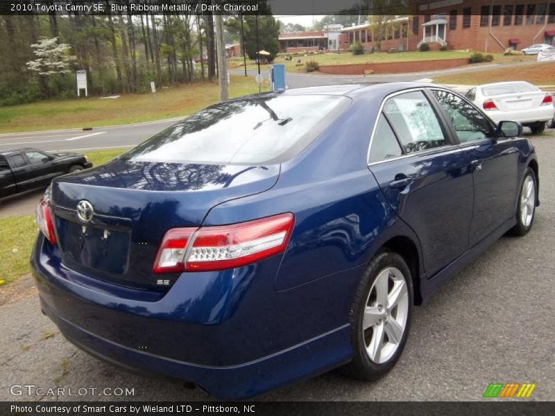 Blue Ribbon Metallic / Dark Charcoal 2010 Toyota Camry SE