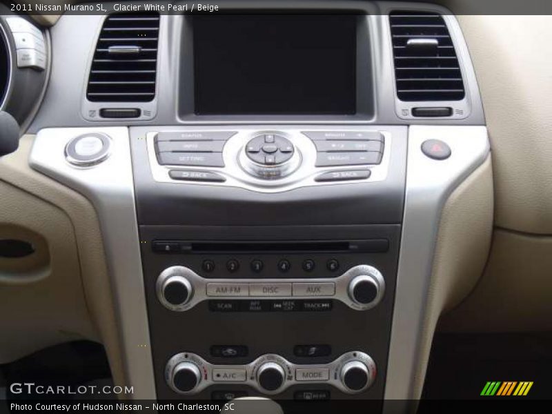 Glacier White Pearl / Beige 2011 Nissan Murano SL