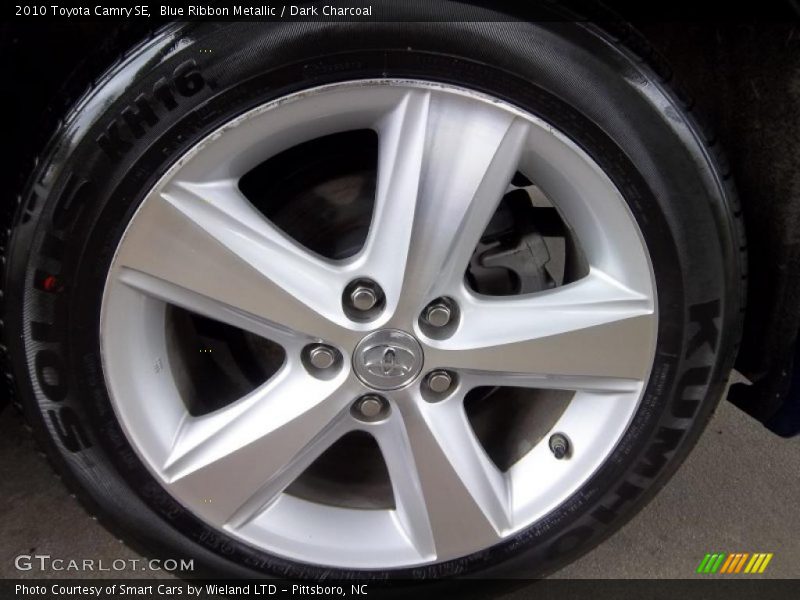 Blue Ribbon Metallic / Dark Charcoal 2010 Toyota Camry SE