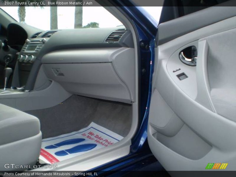 Blue Ribbon Metallic / Ash 2007 Toyota Camry CE