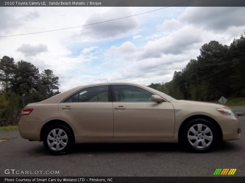 Sandy Beach Metallic / Bisque 2010 Toyota Camry LE