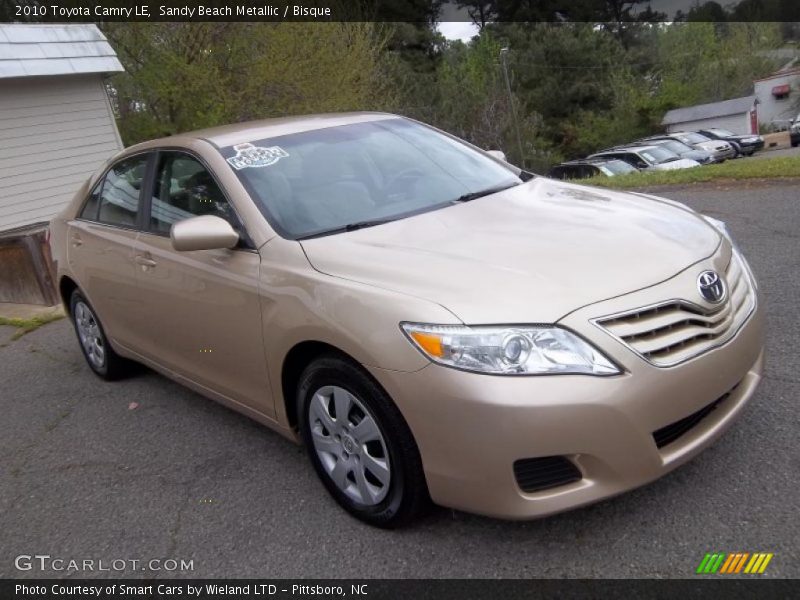Sandy Beach Metallic / Bisque 2010 Toyota Camry LE