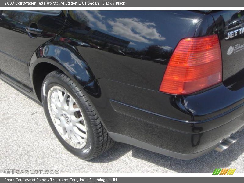 Black / Black 2003 Volkswagen Jetta Wolfsburg Edition 1.8T Sedan