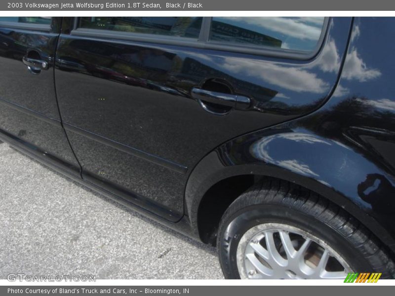 Black / Black 2003 Volkswagen Jetta Wolfsburg Edition 1.8T Sedan