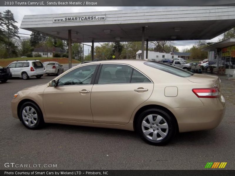 Sandy Beach Metallic / Bisque 2010 Toyota Camry LE