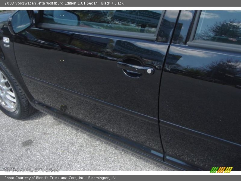 Black / Black 2003 Volkswagen Jetta Wolfsburg Edition 1.8T Sedan