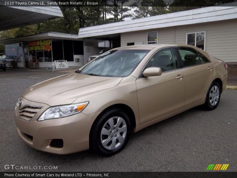 Sandy Beach Metallic / Bisque 2010 Toyota Camry LE