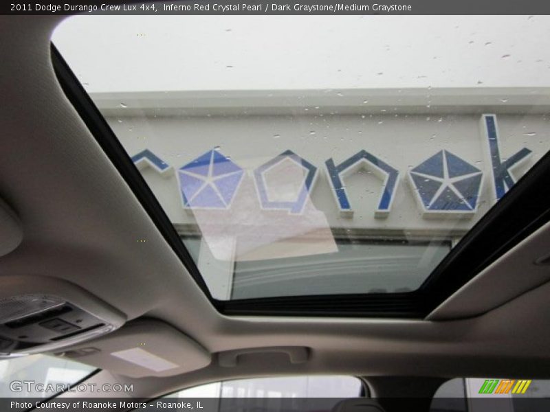 Inferno Red Crystal Pearl / Dark Graystone/Medium Graystone 2011 Dodge Durango Crew Lux 4x4