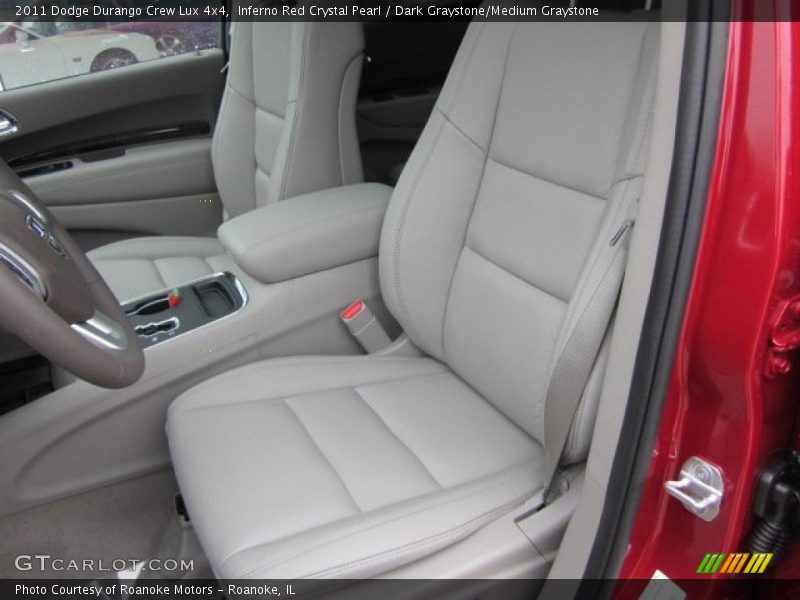  2011 Durango Crew Lux 4x4 Dark Graystone/Medium Graystone Interior