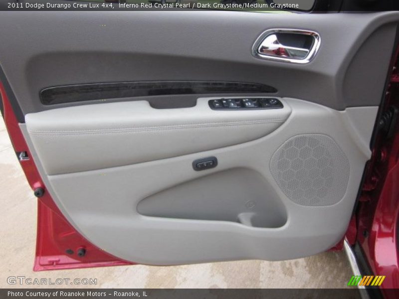 Inferno Red Crystal Pearl / Dark Graystone/Medium Graystone 2011 Dodge Durango Crew Lux 4x4