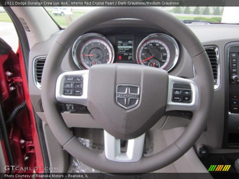  2011 Durango Crew Lux 4x4 Steering Wheel
