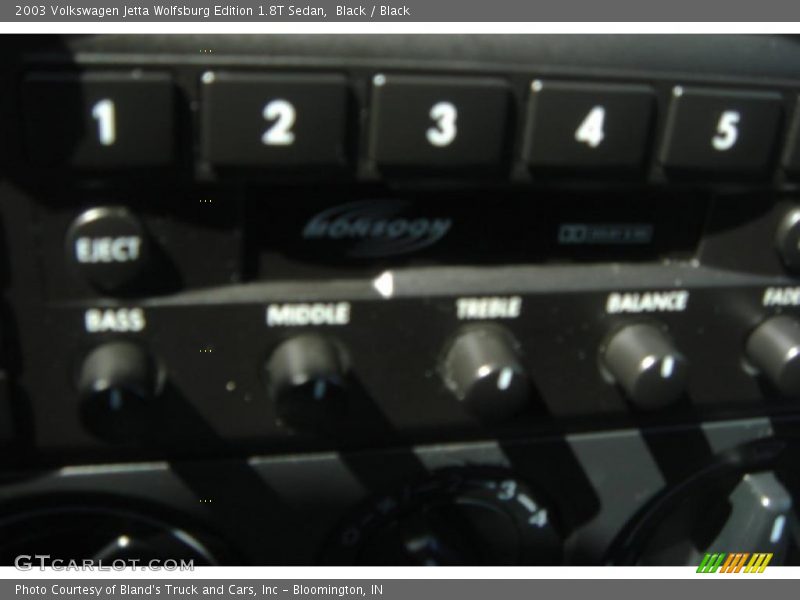 Black / Black 2003 Volkswagen Jetta Wolfsburg Edition 1.8T Sedan