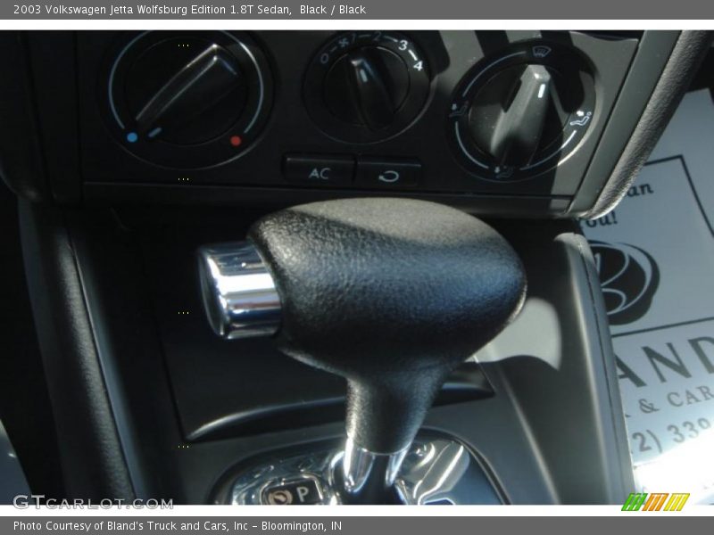 Black / Black 2003 Volkswagen Jetta Wolfsburg Edition 1.8T Sedan