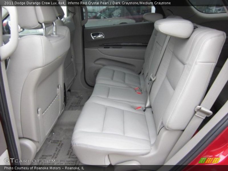  2011 Durango Crew Lux 4x4 Dark Graystone/Medium Graystone Interior