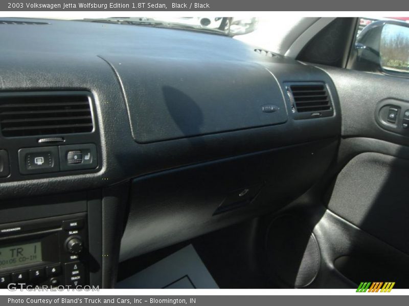 Black / Black 2003 Volkswagen Jetta Wolfsburg Edition 1.8T Sedan