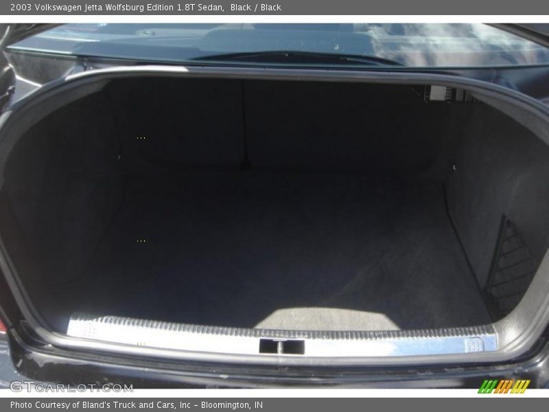 Black / Black 2003 Volkswagen Jetta Wolfsburg Edition 1.8T Sedan