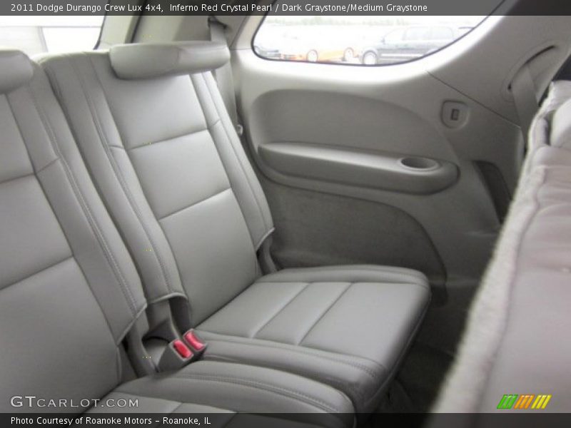 Inferno Red Crystal Pearl / Dark Graystone/Medium Graystone 2011 Dodge Durango Crew Lux 4x4