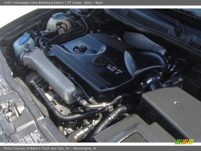 Black / Black 2003 Volkswagen Jetta Wolfsburg Edition 1.8T Sedan