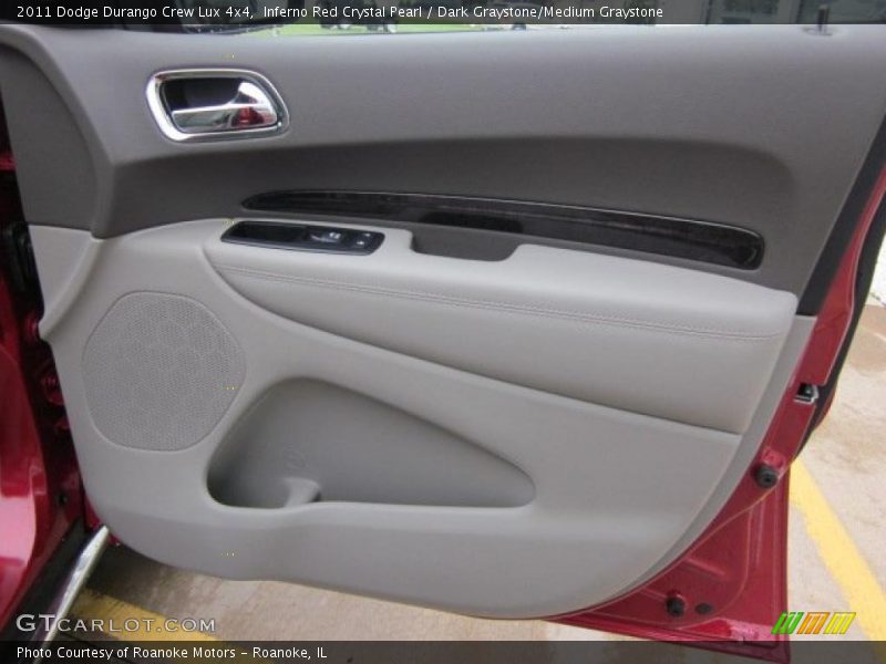 Inferno Red Crystal Pearl / Dark Graystone/Medium Graystone 2011 Dodge Durango Crew Lux 4x4