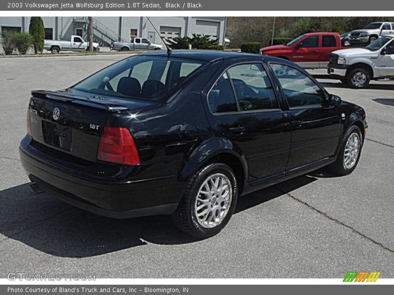 Black / Black 2003 Volkswagen Jetta Wolfsburg Edition 1.8T Sedan