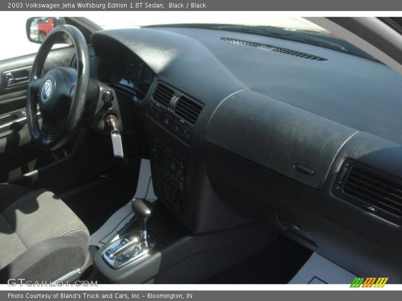 Black / Black 2003 Volkswagen Jetta Wolfsburg Edition 1.8T Sedan