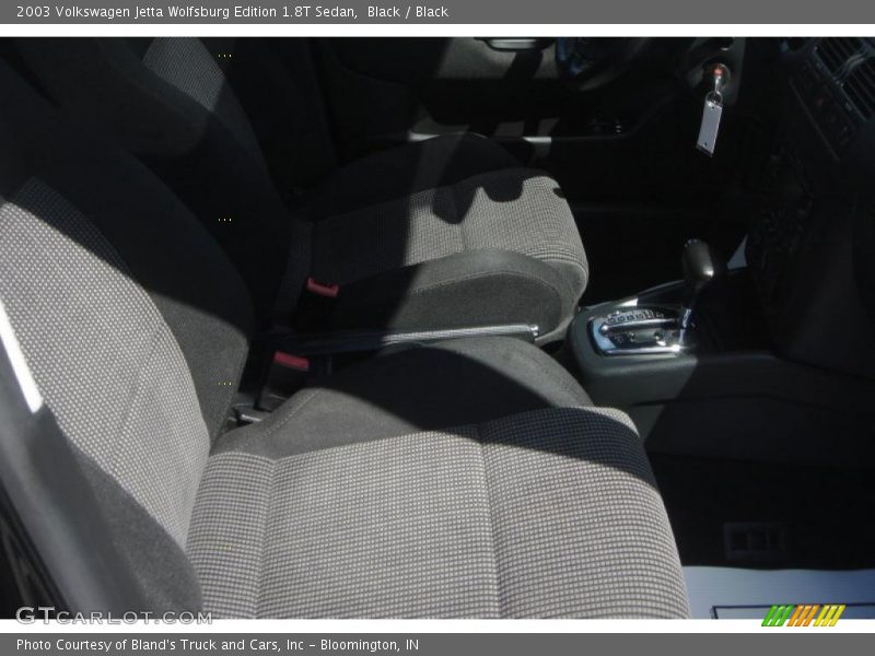 Black / Black 2003 Volkswagen Jetta Wolfsburg Edition 1.8T Sedan