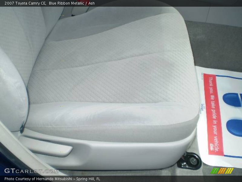Blue Ribbon Metallic / Ash 2007 Toyota Camry CE
