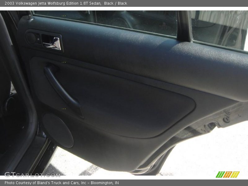Black / Black 2003 Volkswagen Jetta Wolfsburg Edition 1.8T Sedan