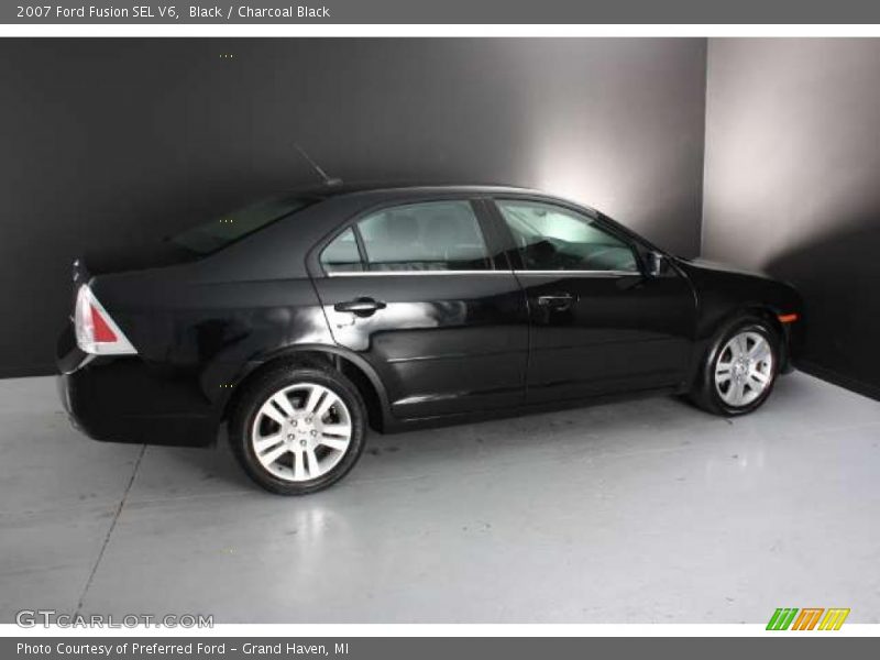 Black / Charcoal Black 2007 Ford Fusion SEL V6