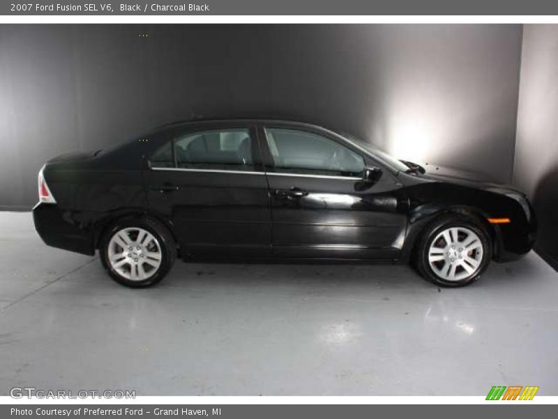 Black / Charcoal Black 2007 Ford Fusion SEL V6