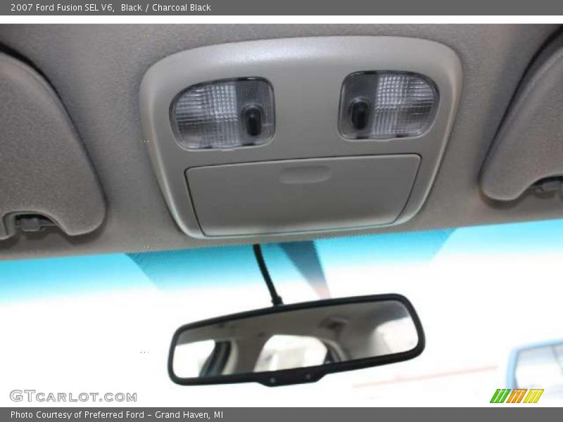 Black / Charcoal Black 2007 Ford Fusion SEL V6