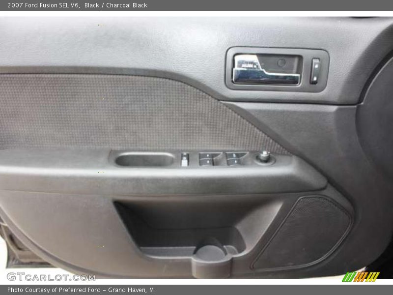 Black / Charcoal Black 2007 Ford Fusion SEL V6