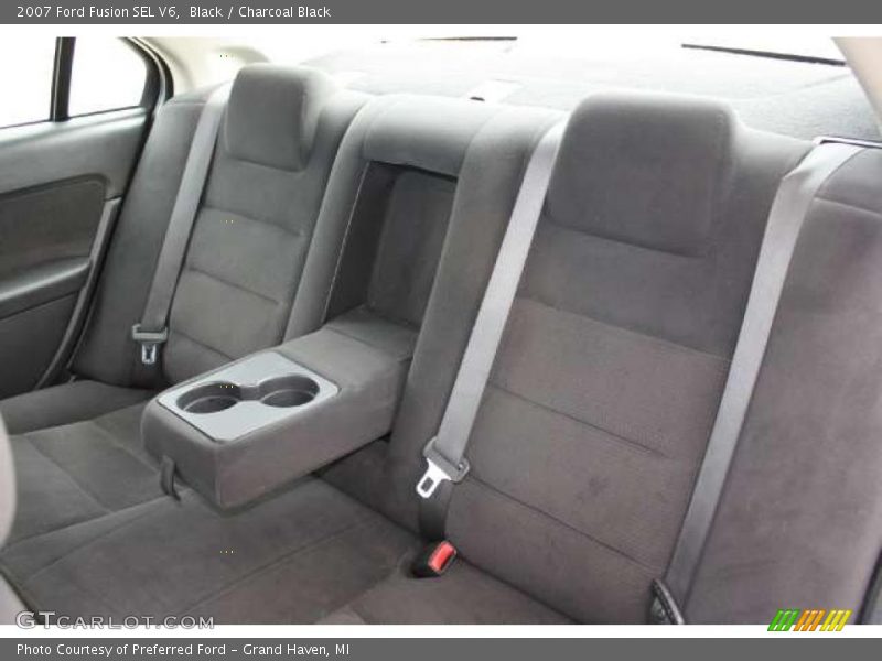 Black / Charcoal Black 2007 Ford Fusion SEL V6