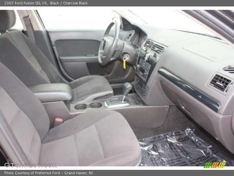 Black / Charcoal Black 2007 Ford Fusion SEL V6