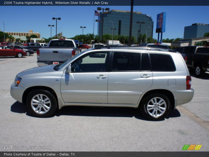 Millenium Silver Metallic / Ash Gray 2006 Toyota Highlander Hybrid