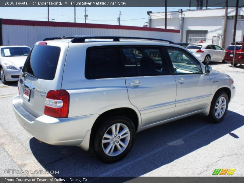 Millenium Silver Metallic / Ash Gray 2006 Toyota Highlander Hybrid